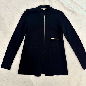 Stella McCartney Black Zippered Blazer
